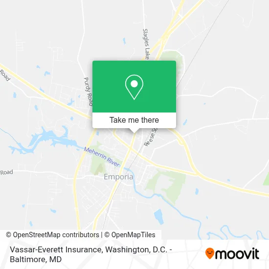 Vassar-Everett Insurance map