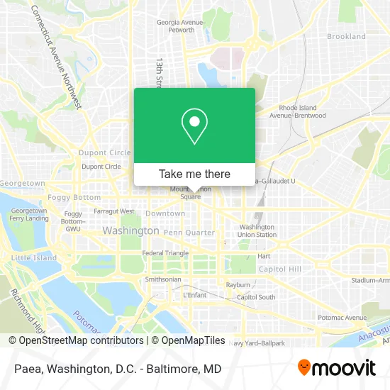 Paea map