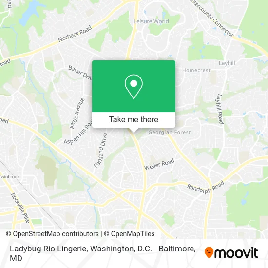Ladybug Rio Lingerie map