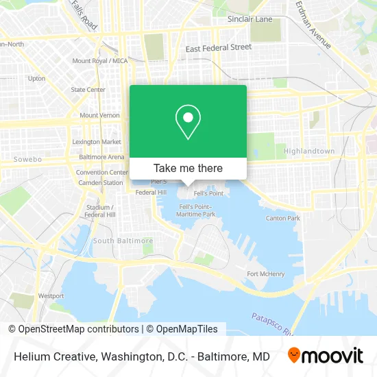 Helium Creative map