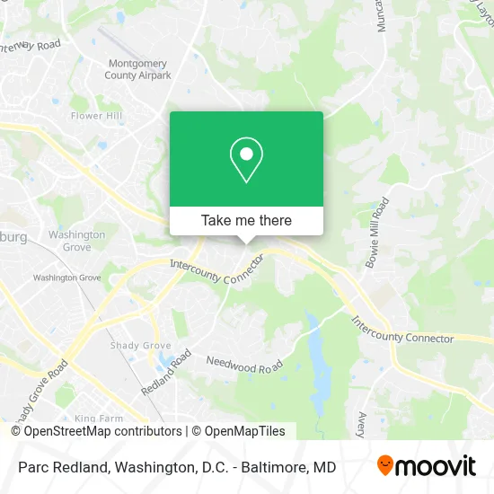Parc Redland map