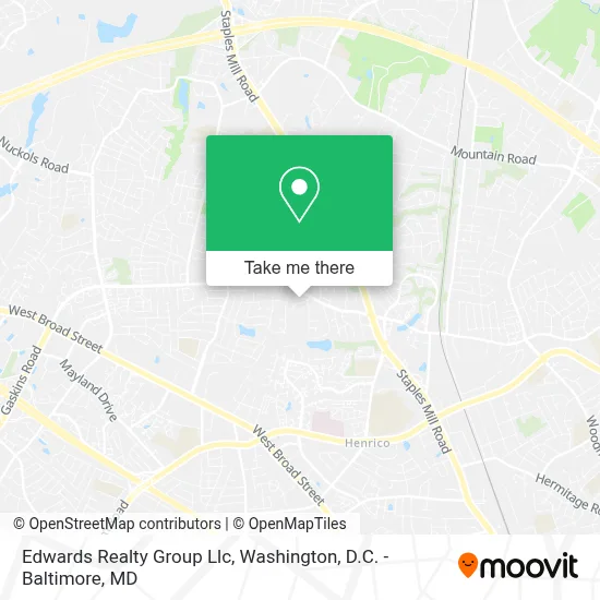 Edwards Realty Group Llc map