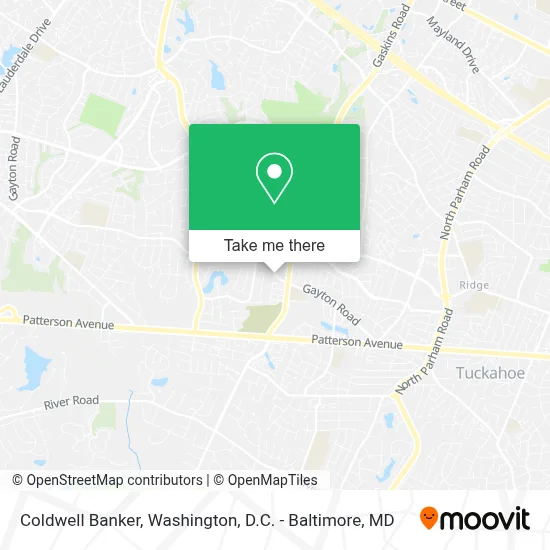 Coldwell Banker map