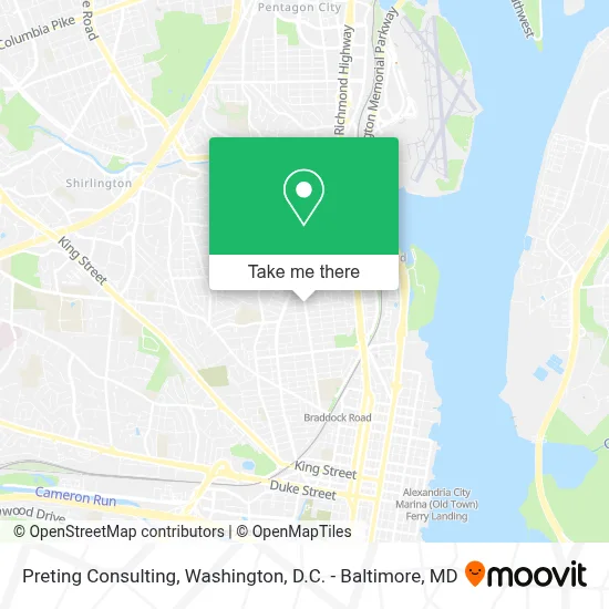 Preting Consulting map