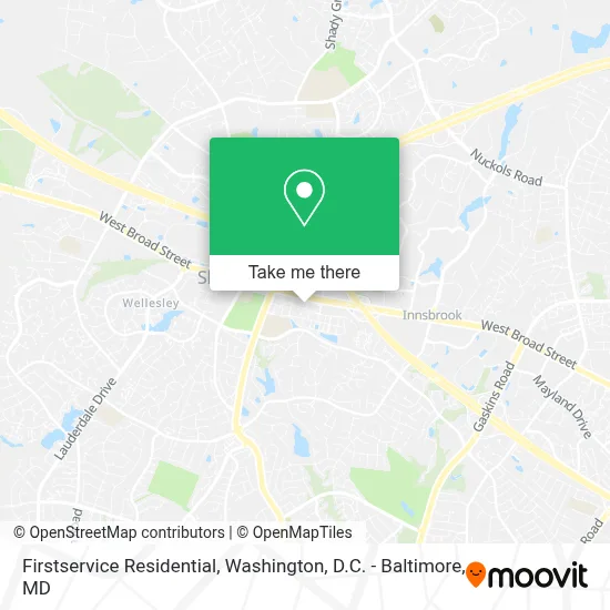 Firstservice Residential map