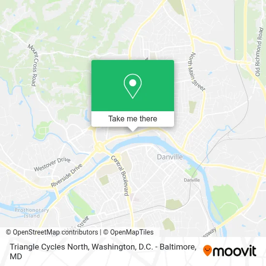 Triangle Cycles North map