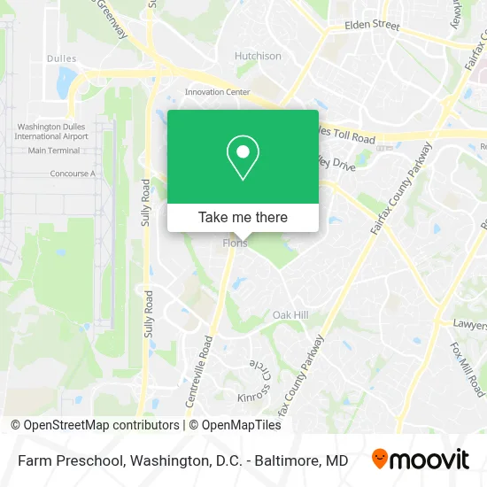Farm Preschool map
