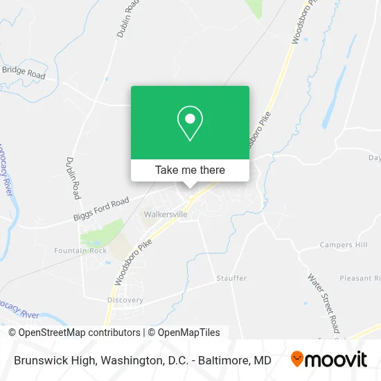 Brunswick High map