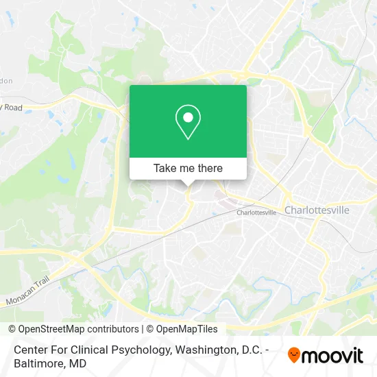 Center For Clinical Psychology map