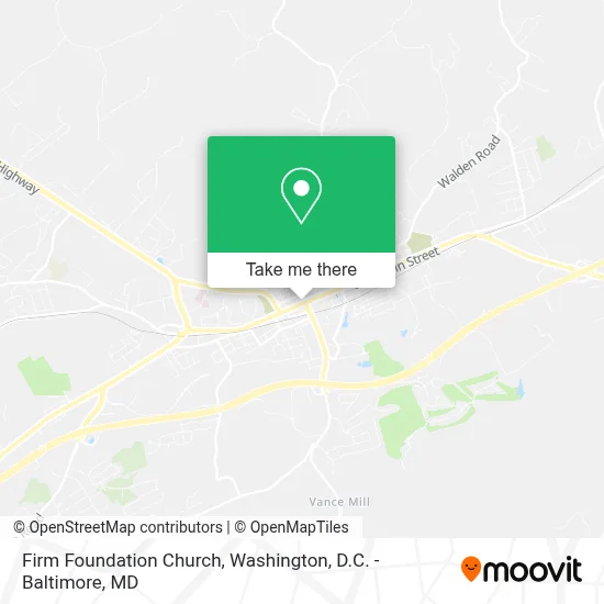 Firm Foundation Church map