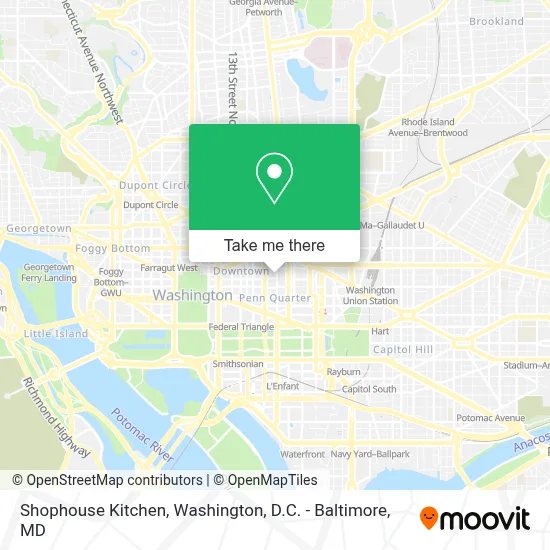 Shophouse Kitchen map