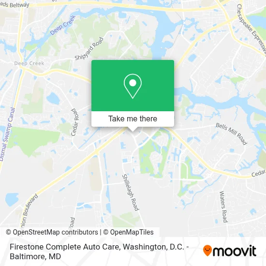 Firestone Complete Auto Care map