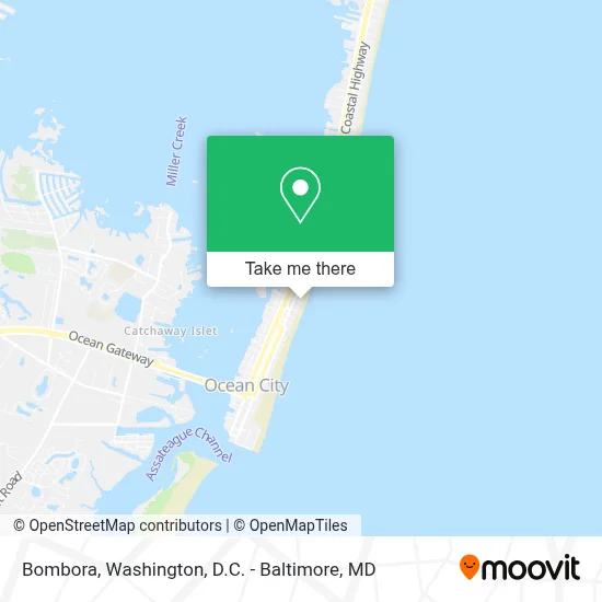 Bombora map