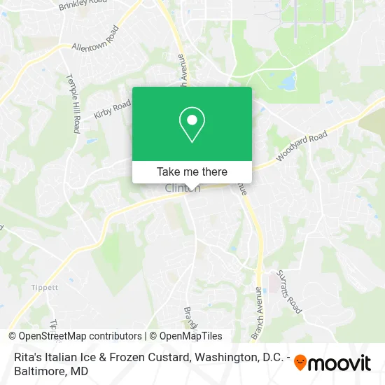 Rita's Italian Ice & Frozen Custard map