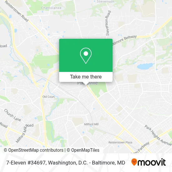 7-Eleven #34697 map