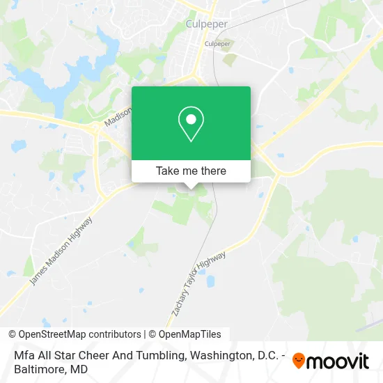 Mfa All Star Cheer And Tumbling map