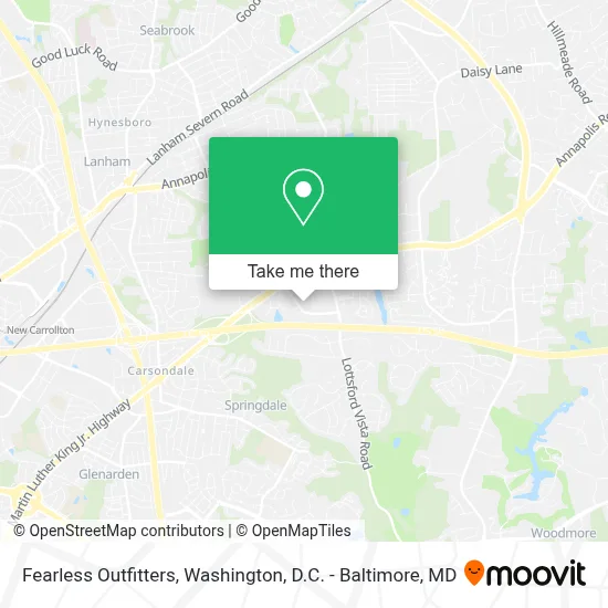 Fearless Outfitters map