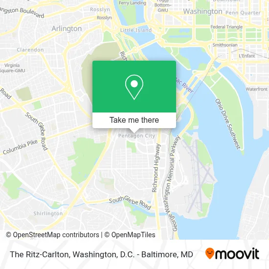 The Ritz-Carlton map