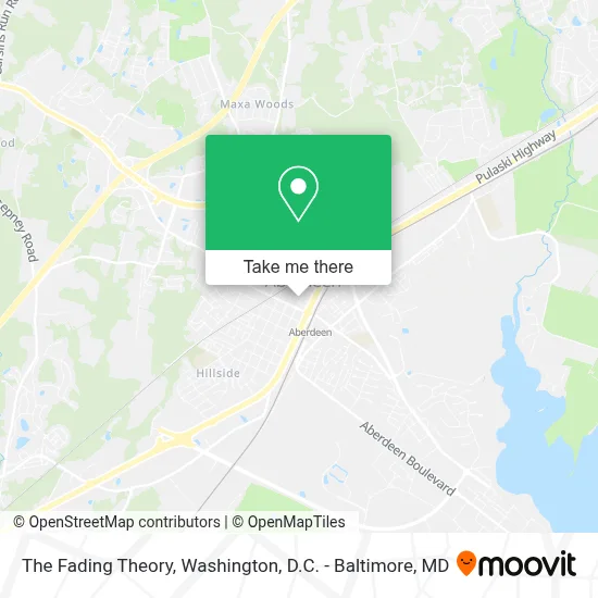 The Fading Theory map