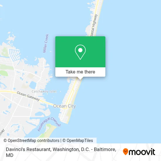 Davinci's Restaurant map
