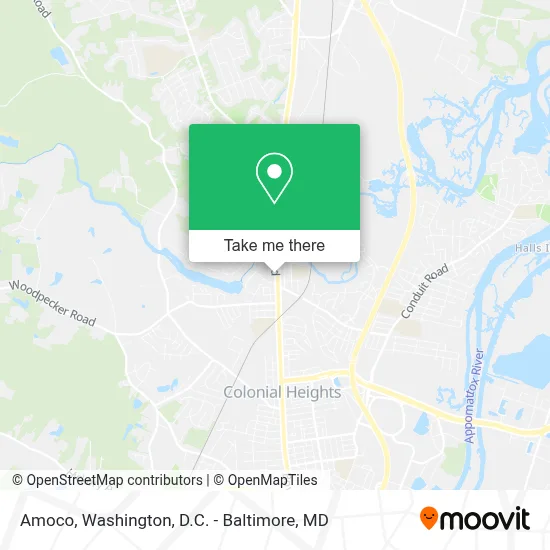 Amoco map