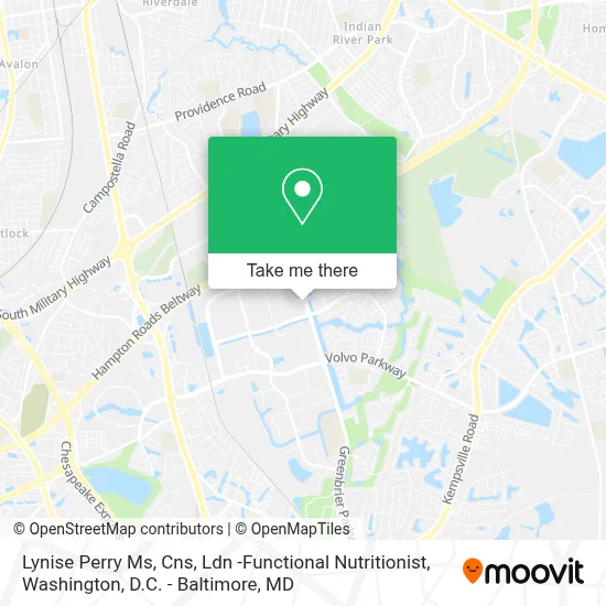 Lynise Perry Ms, Cns, Ldn -Functional Nutritionist map