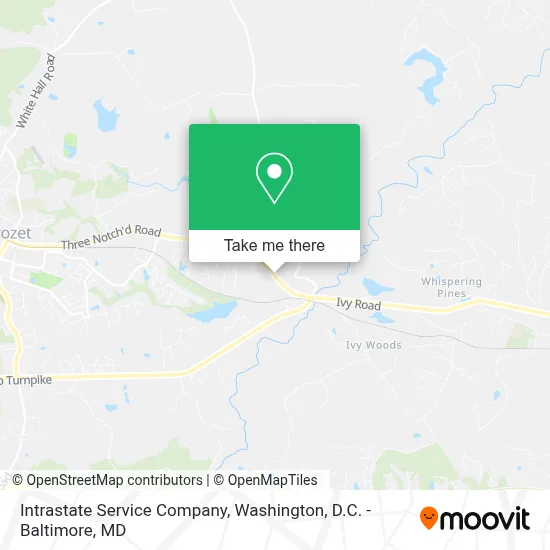 Intrastate Service Company map