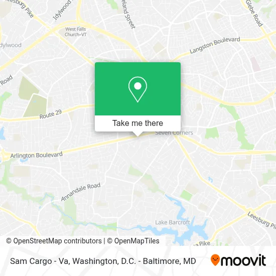 Sam Cargo - Va map