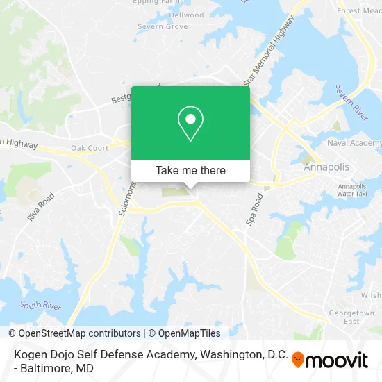 Kogen Dojo Self Defense Academy map