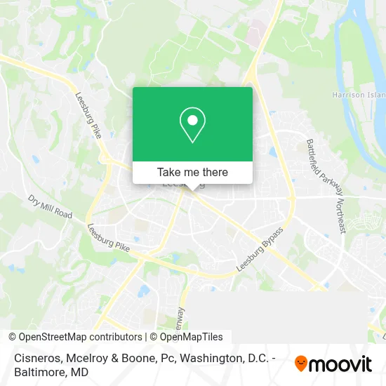 Cisneros, Mcelroy & Boone, Pc map