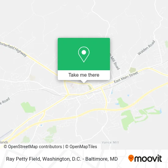 Ray Petty Field map