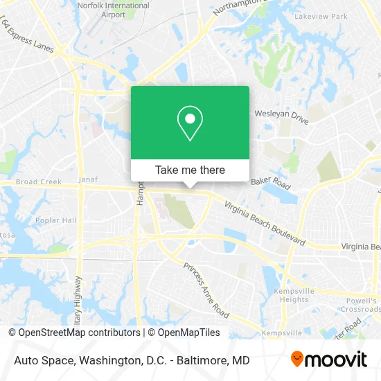 Auto Space map