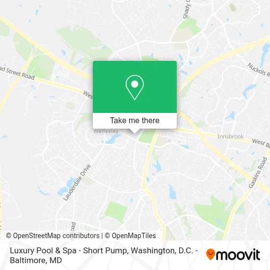 Luxury Pool & Spa - Short Pump map