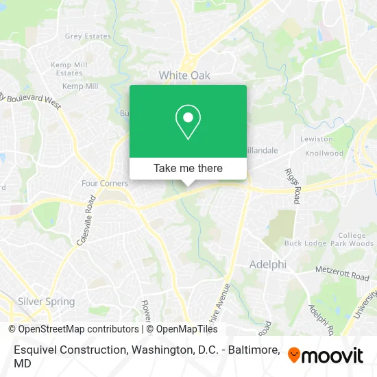 Esquivel Construction map