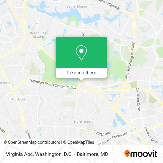 Virginia Abc map