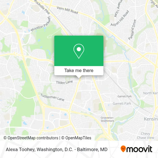 Alexa Toohey map