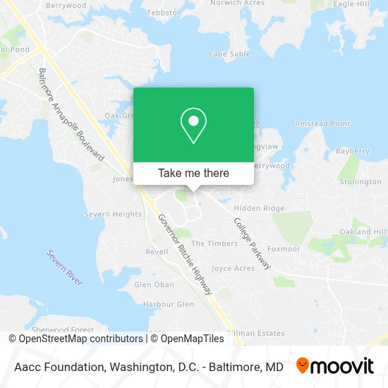 Aacc Foundation map