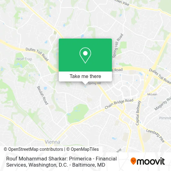 Rouf Mohammad Sharkar: Primerica - Financial Services map