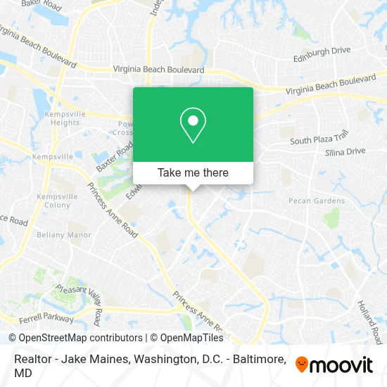Realtor - Jake Maines map