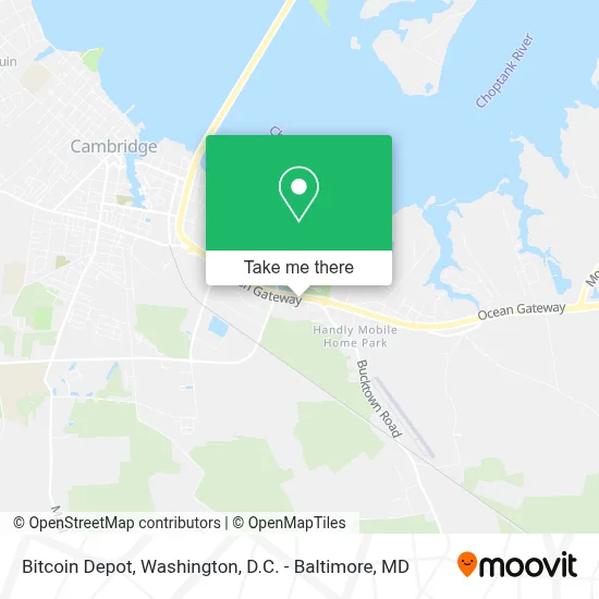Bitcoin Depot map