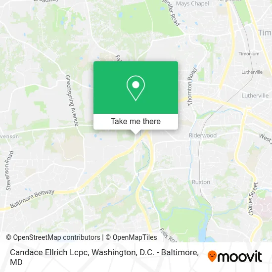 Candace Ellrich Lcpc map