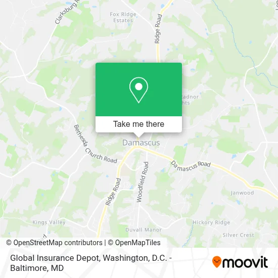 Global Insurance Depot map