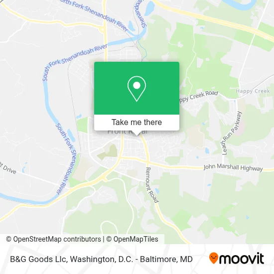 B&G Goods Llc map