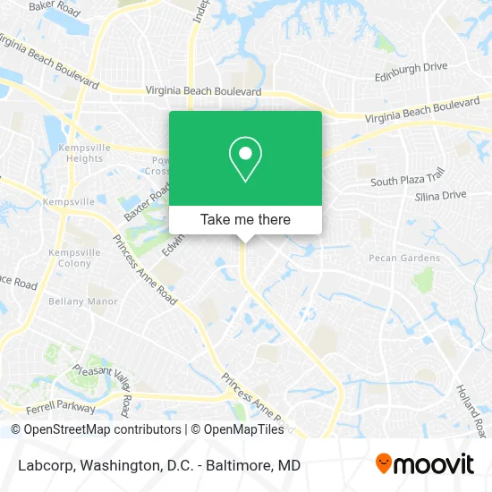 Labcorp map
