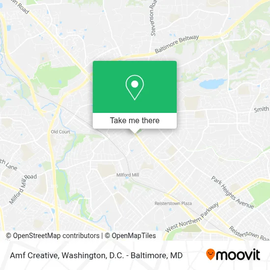 Amf Creative map