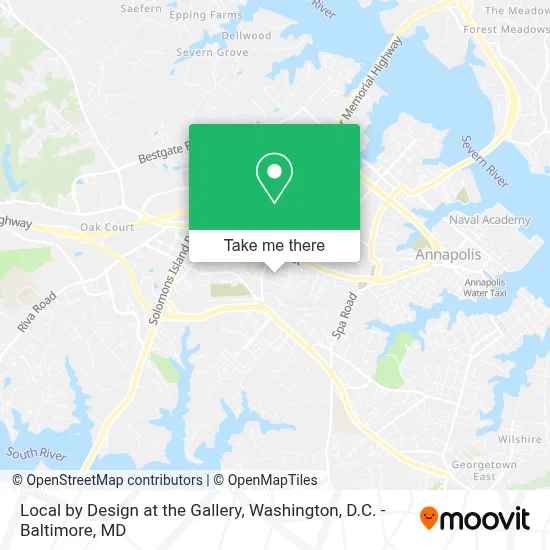 Local by Design at the Gallery map
