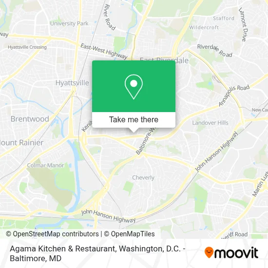 Agama Kitchen & Restaurant map