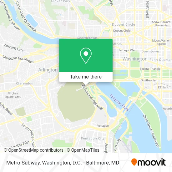 Metro Subway map