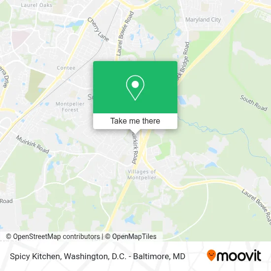 Spicy Kitchen map