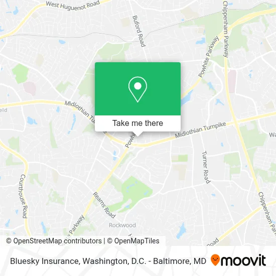 Bluesky Insurance map